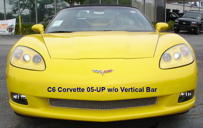 C6 Corvette Stainless Steel Mesh Grille
